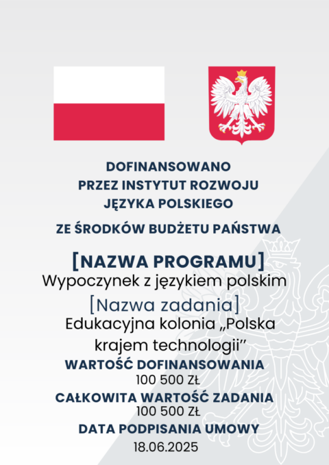 Edukacyjna kolonia Polska krajem technologii